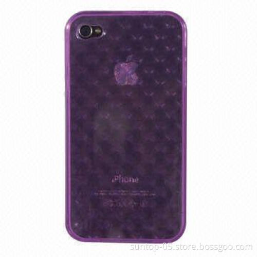 Case for Apple's iPhone, Made of TPU, Measures 58 x 34 x 43cm